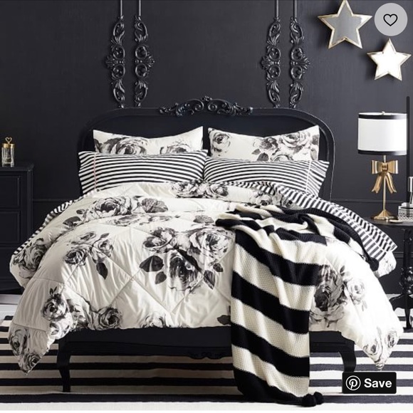 Twin/Twin XL Floral Comforter - Picture 7 of 8